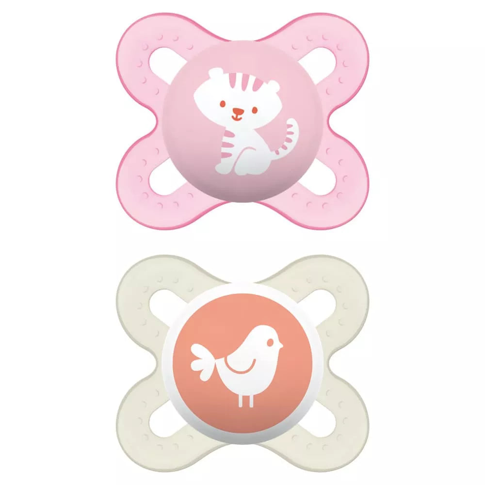 2 Chupetes de Silicona SkinSoft MAM Start 0-2 Meses