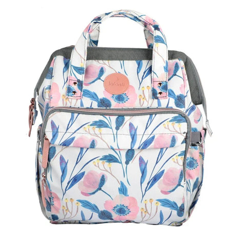 Mochila Pañalera Open Floral