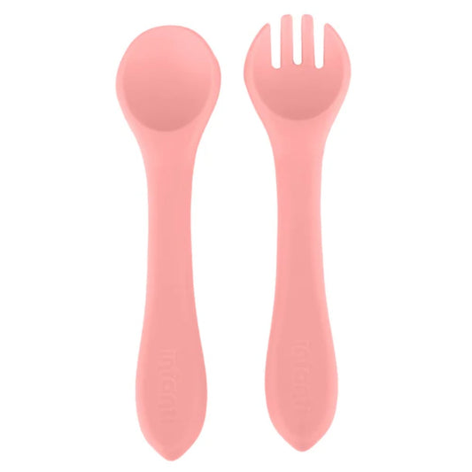 Set Cuchara y Tenedor INFANTI Azul