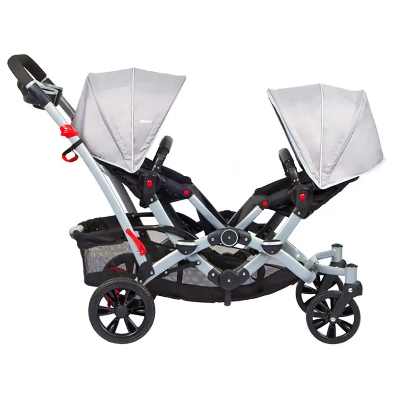 Coche Duo INFANTI Ride Gery + 2 Sillas + 2 Bases