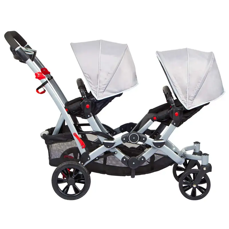 Coche Duo INFANTI Ride Gery + 2 Sillas + 2 Bases