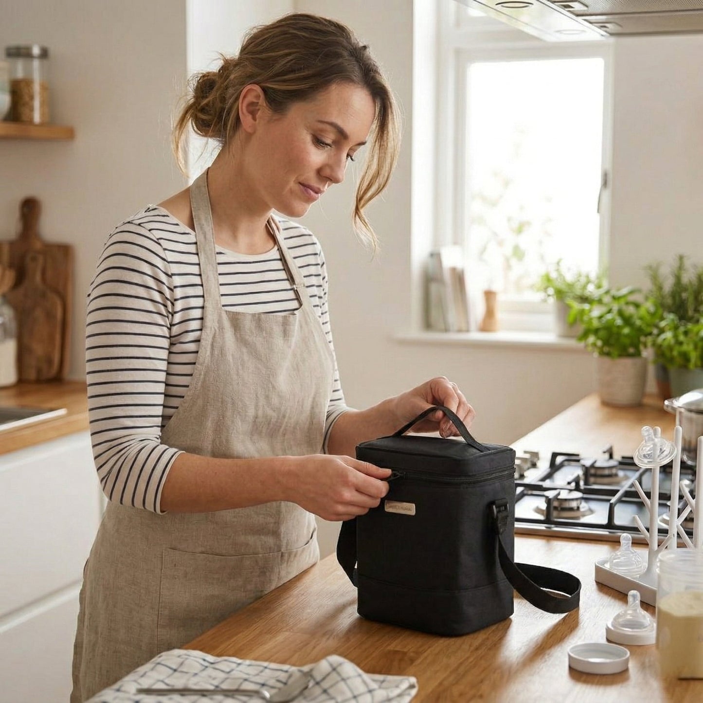 Bolso Térmico Negro INFANTI