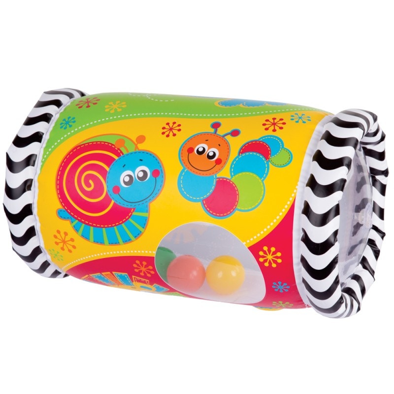 Inflable para Gatear con Música PLAYGRO Peek and Roller