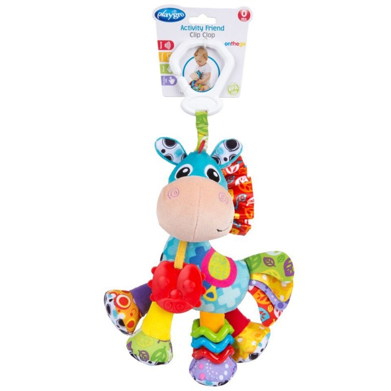 Sonajero Amigos y Actividades PLAYGRO Clip Clop