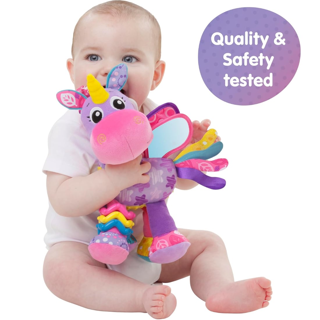 Sonajero Amigos y Actividades PLAYGRO Unicornio Stella