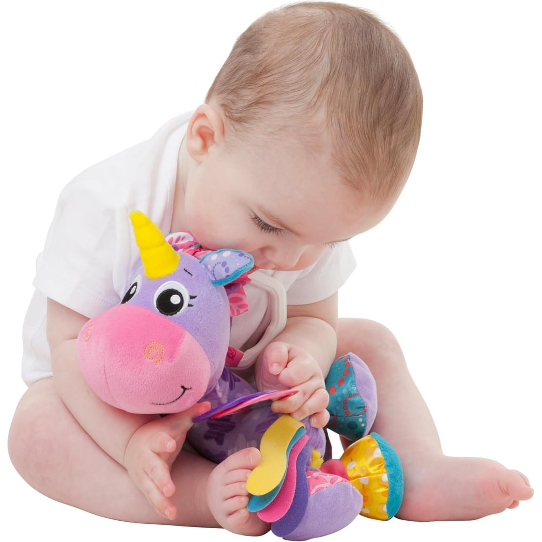 Sonajero Amigos y Actividades PLAYGRO Unicornio Stella