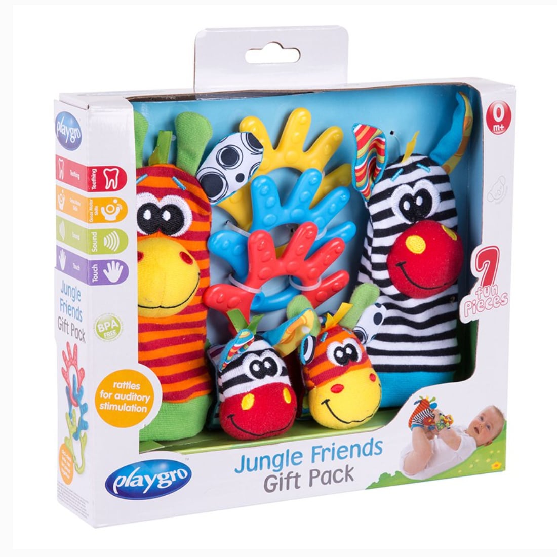 Sonajero Jungle Friends Gift Pack PLAYGRO