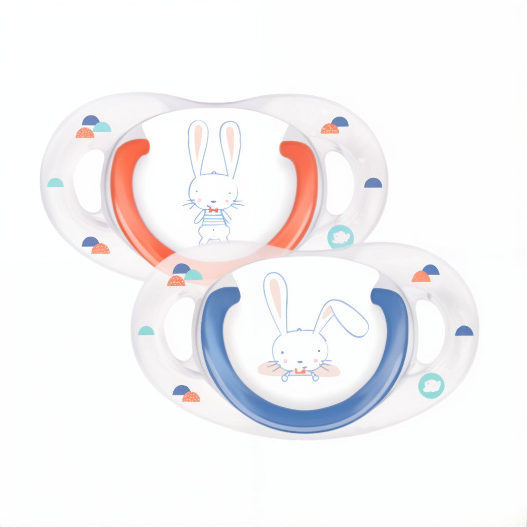 Chupetes Bébé Confort 18-36 Meses Color Azul/Naranja