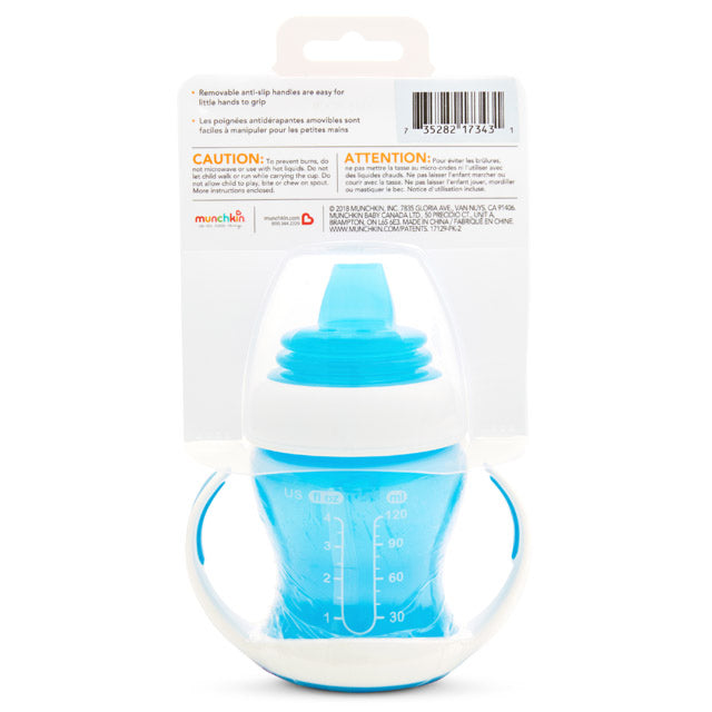 Vaso de Transición MUNCHKIN Gentle Boquilla Suave 4 meses+ 118ml