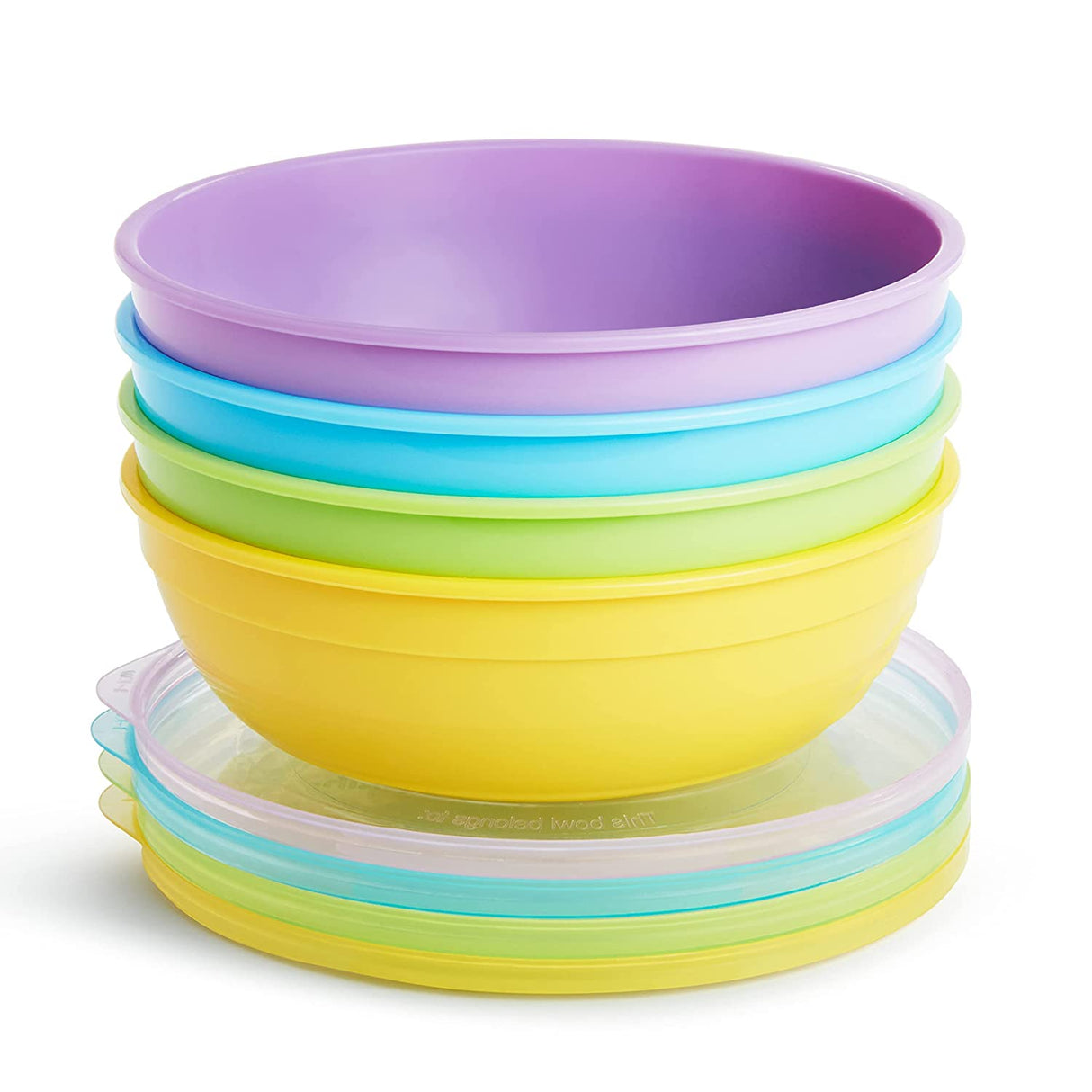 MUNCHKIN Love-a-Bowls - Juego de Alimentación de 10 piezas, Multicolor