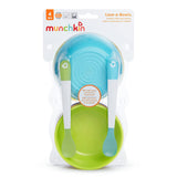 MUNCHKIN Love-a-Bowls - Juego de Alimentación de 10 piezas, Multicolor