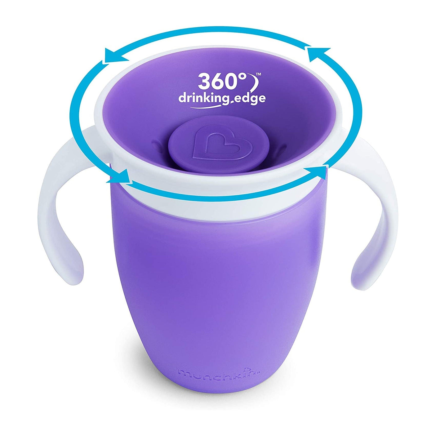 Vaso Antiderrame MUNCHKIN Miracle 360° con Asas 207ml 6 meses+