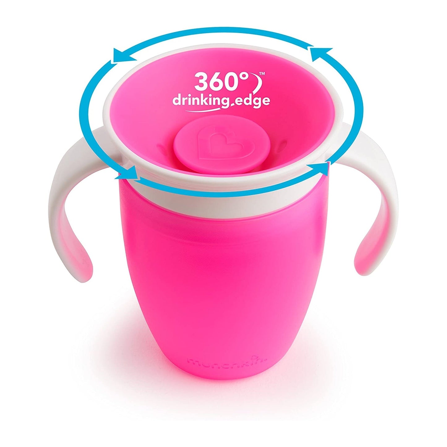 Vaso Antiderrame MUNCHKIN Miracle 360° con Asas 207ml 6m+