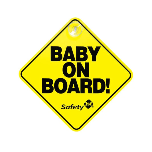 Letrero Baby On Board SAFETY 1ST