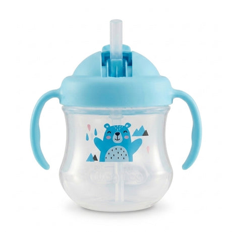 Vaso con Bombilla Pigeon MagMag Antiderrame 200 ml – Bebé +8 meses