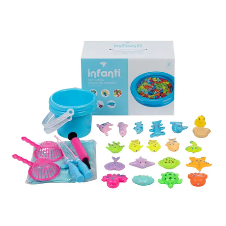 Piscina Set Juego Pesca Milagrosa INFANTI