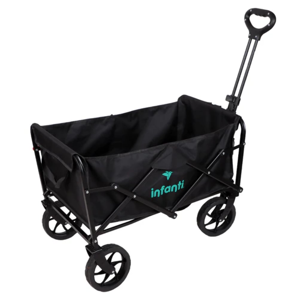 Carrito Plegable Organizador Negro INFANTI