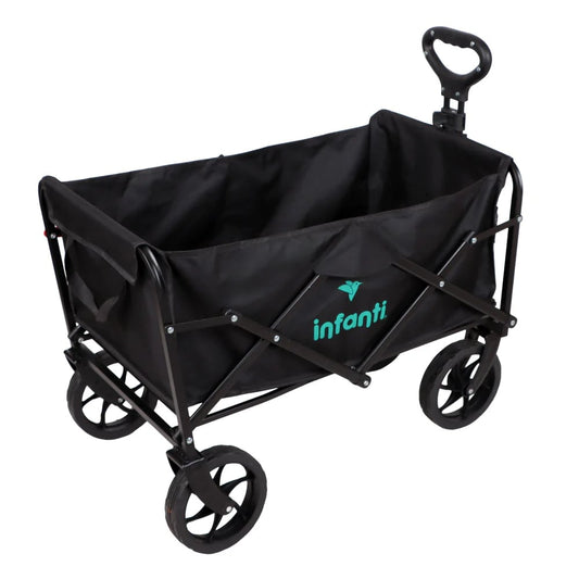 Carrito Plegable Organizador Negro INFANTI