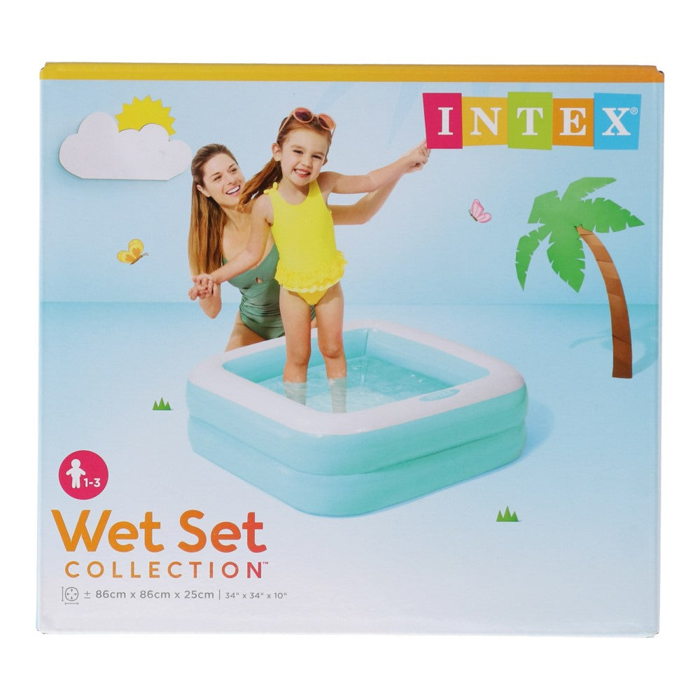 Piscina Inflable para Bebé INTEX 85cm x 85cm x 23cm 57 L