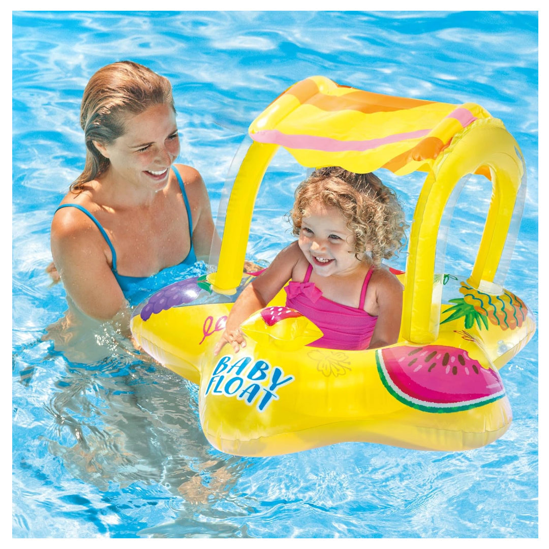 Flotador Inflable INTEX con Asiento para Bebés, 1-2 Años