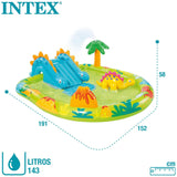 Piscina Centro de Juegos Acuatico Inflable INTEX Dinosaurios