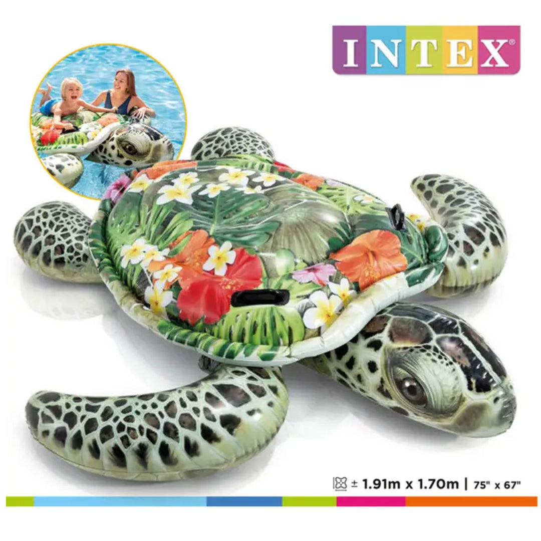 Colchoneta Inflable Grande INTEX Tortuga Marina