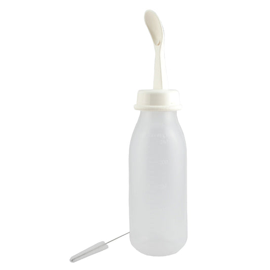 Mamadera con Cuchara PIGEON 240ml 6m+