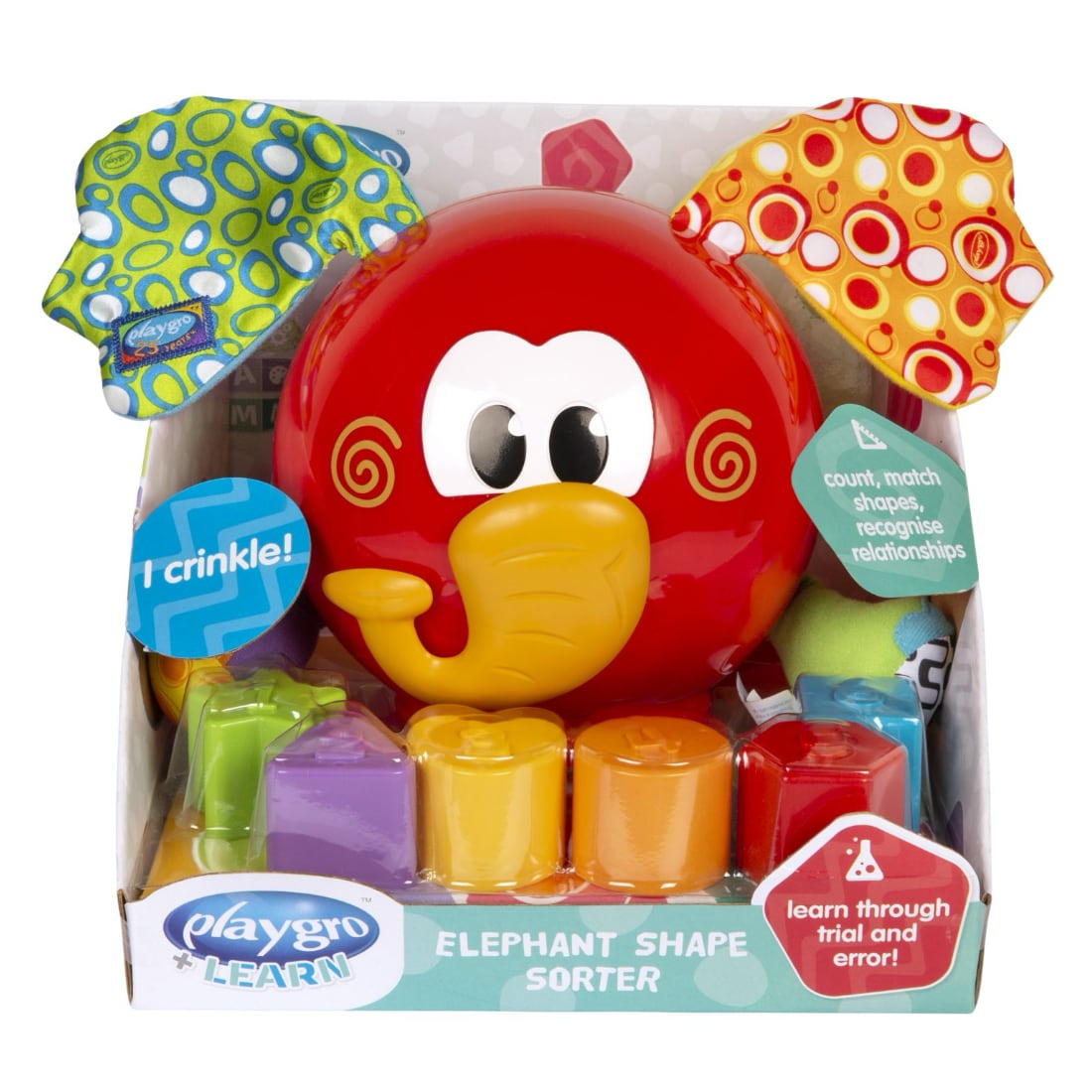 Elefante Playgro Clasifica Y Aprende