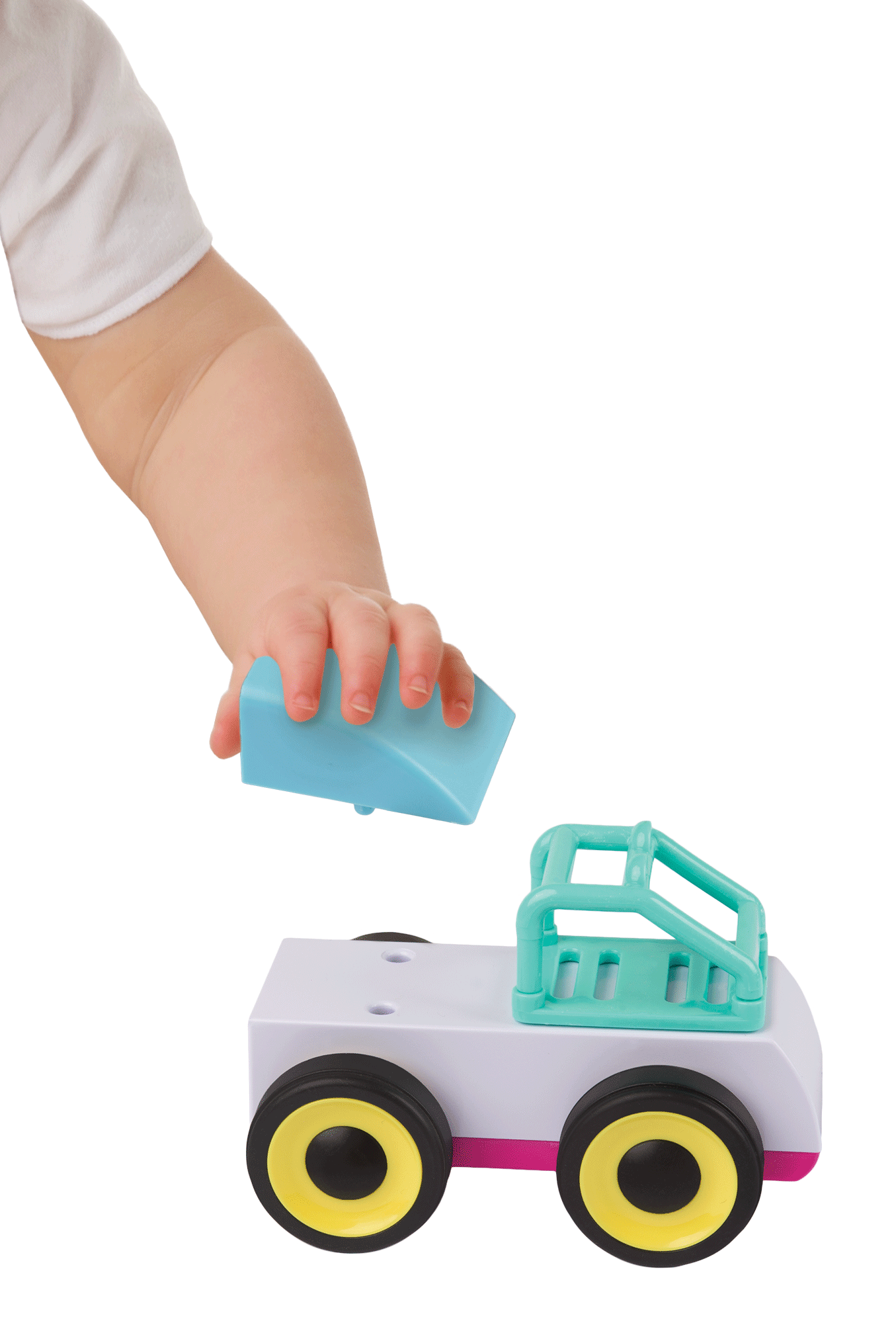 Set de Autos PLAYGRO Construye Mezcla y Juega