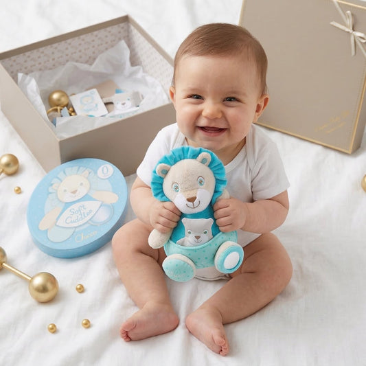 Peluche León con Títere CHICCO