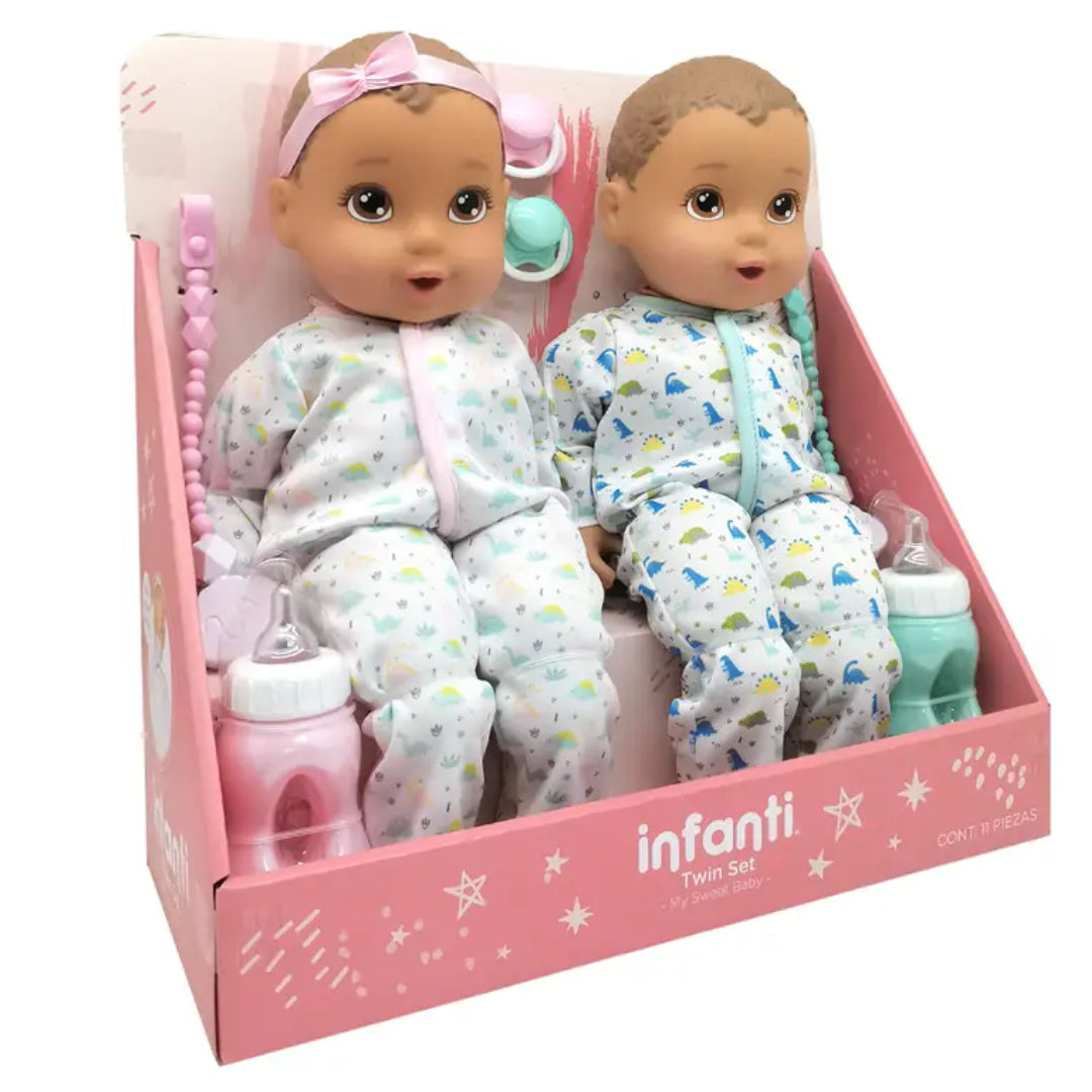 Muñecos Mellizos INFANTI Twin Set