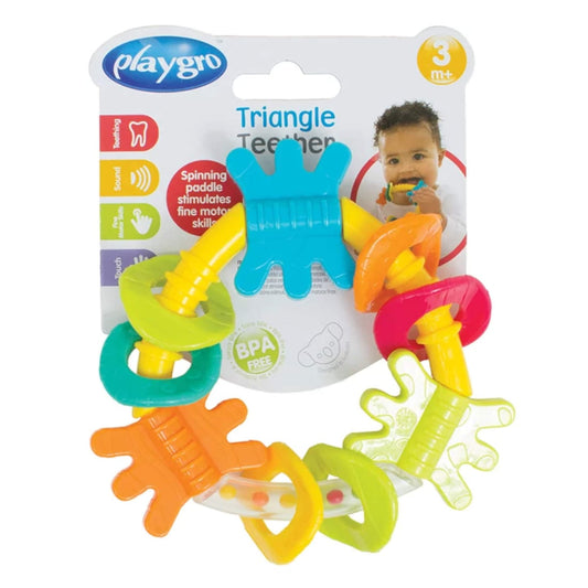 Sonajero Mordedor PLAYGRO Triangle Teether