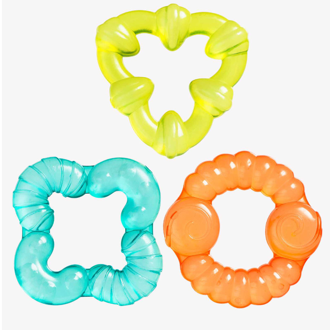 Tripack Mordedores de Agua Bumpy Gums PLAYGRO
