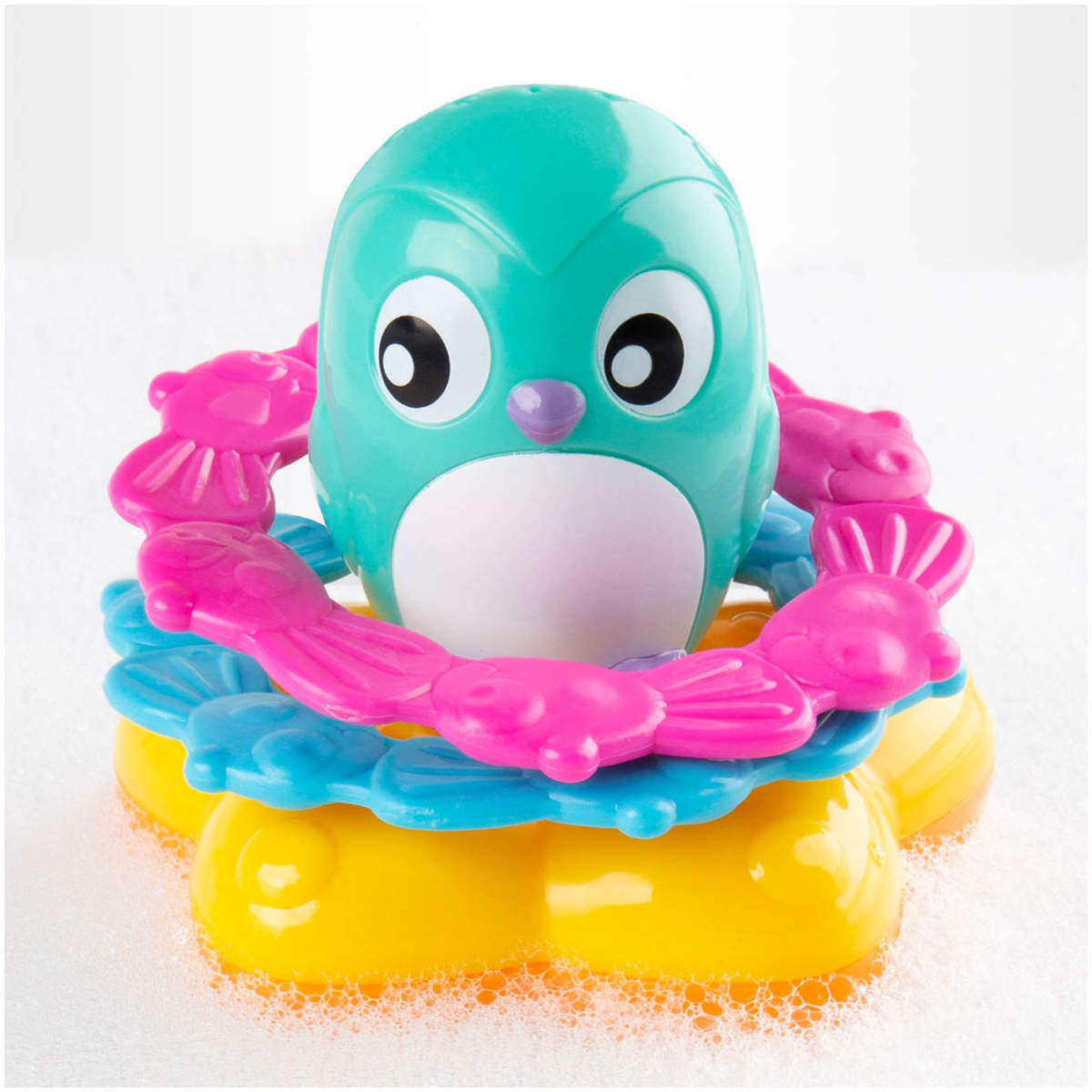 Juguete de Baño PLAYGRO Pingüino Flotante de Anillos
