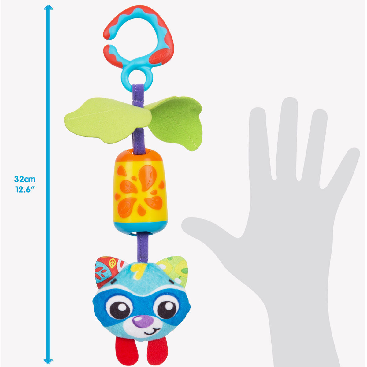 Sonajero Colgante Cheeky Chimes PLAYGRO Mapache