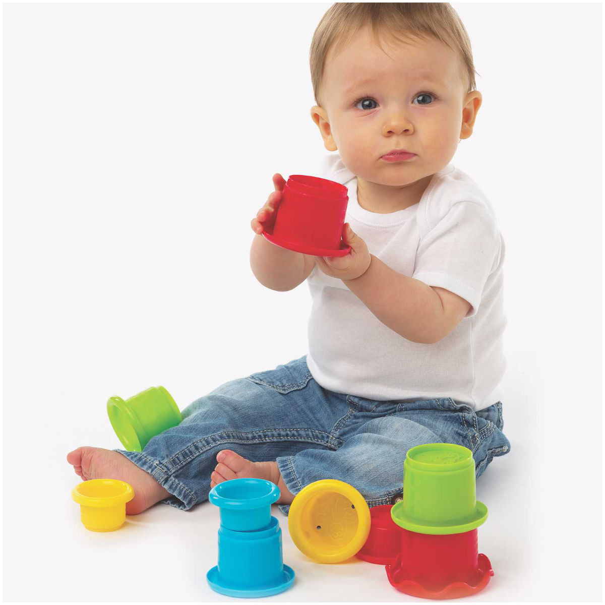 Juguete Vasitos Apilables PLAYGRO Stacking Fun Cups