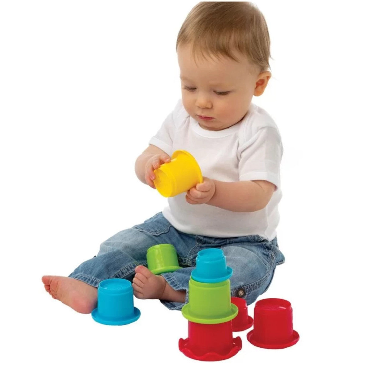 Juguete Vasitos Apilables PLAYGRO Stacking Fun Cups