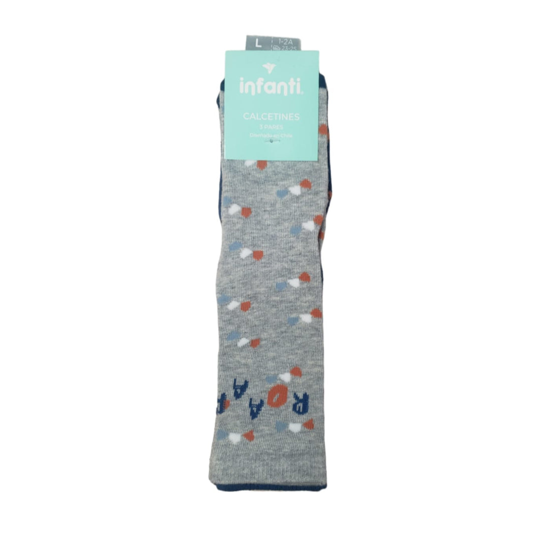 Tripack Calcetines INFANTI Dino