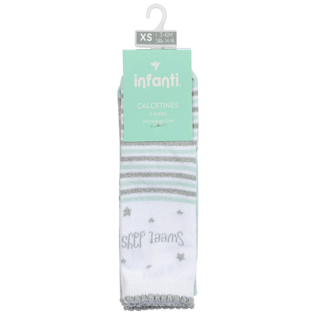 Tripack Calcetines INFANTI Deer