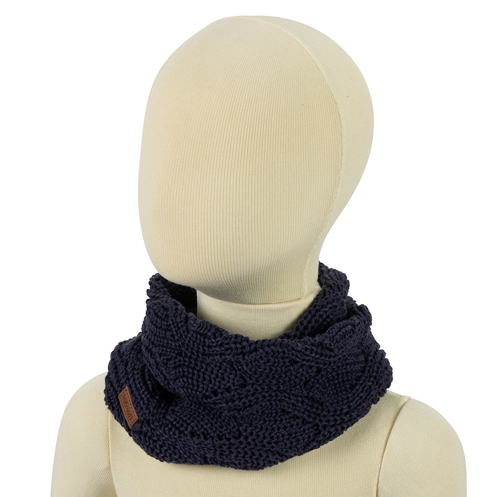 Cuello Tejido Cruzado INFANTI Niño, Azul