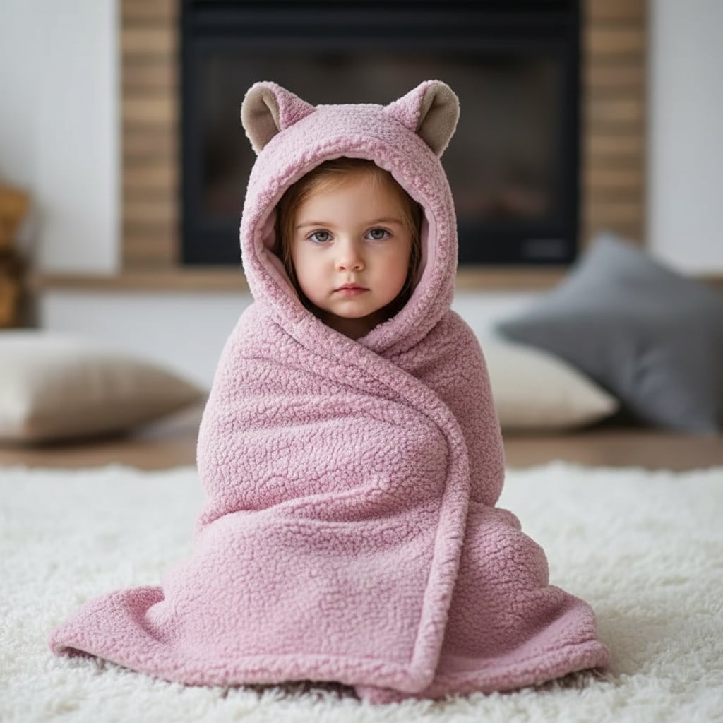 Frazada Poncho INFANTI Sherpa