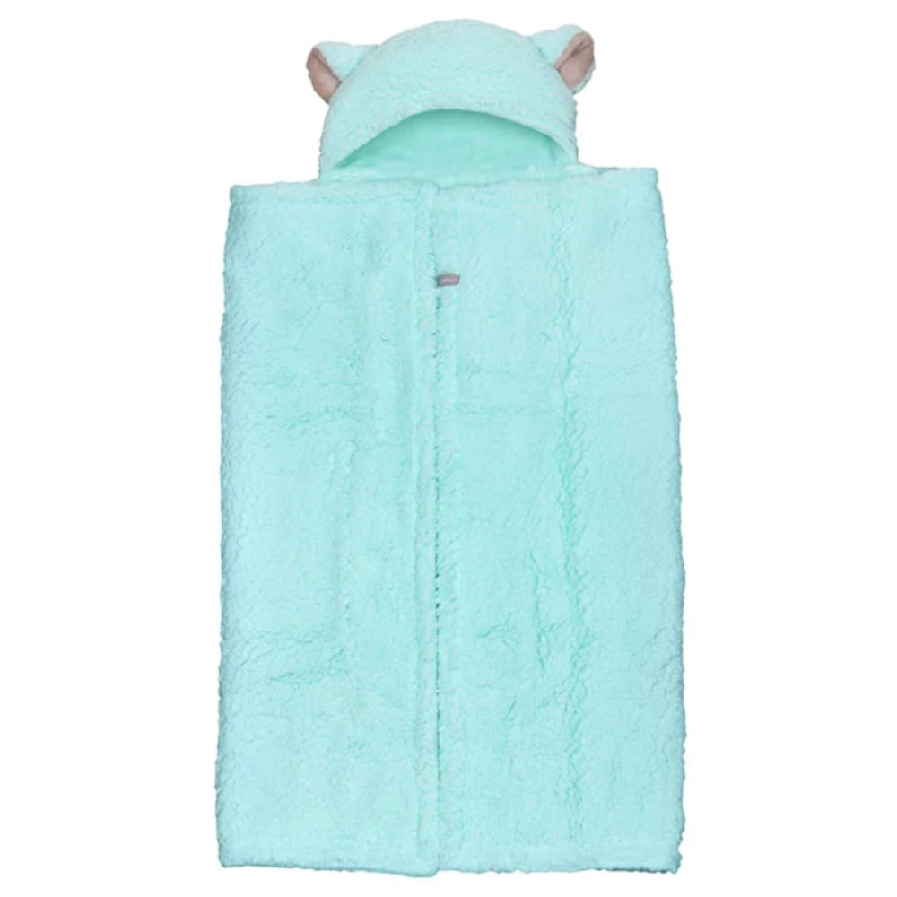 Frazada Poncho Sherpa Menta INFANTI
