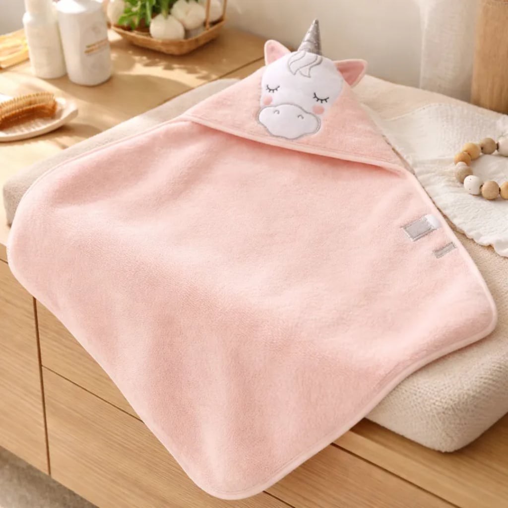 Toalla con Capucha para Bebé INFANTI Unicornio