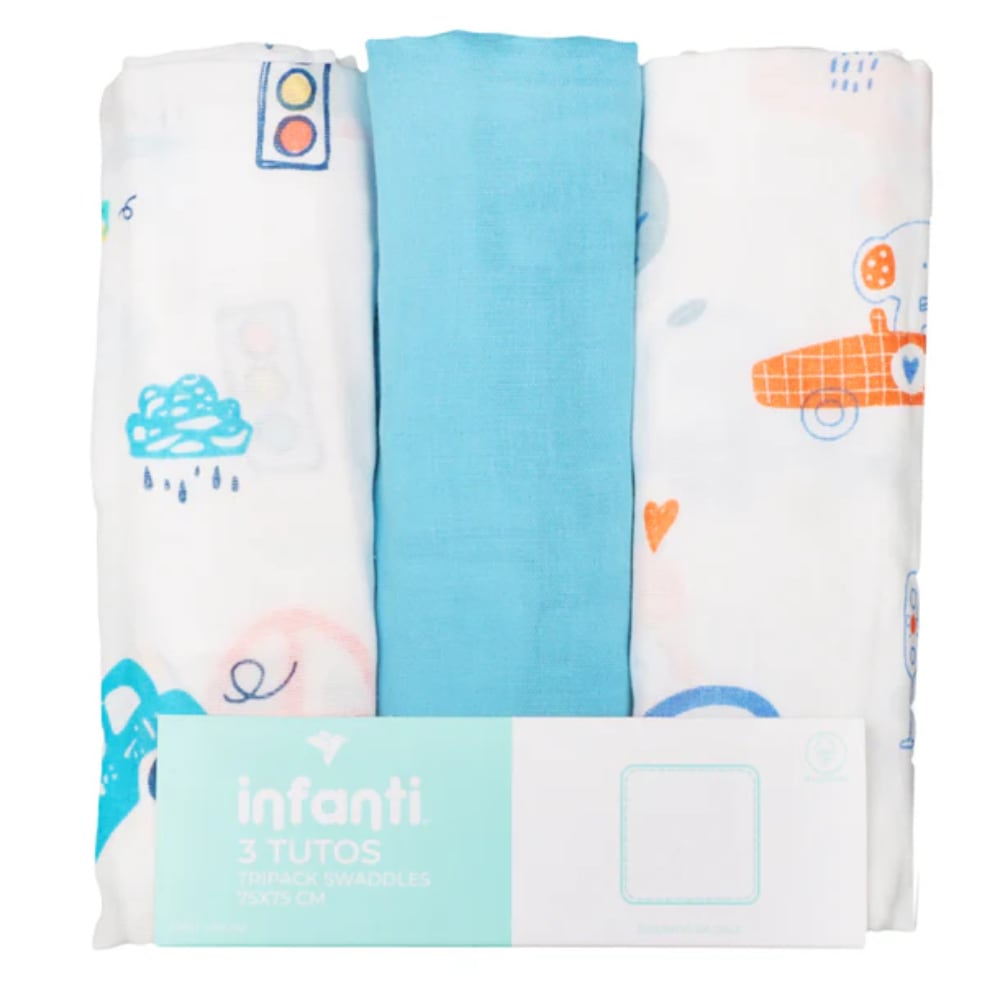 Pack de 3 Tutos INFANTI