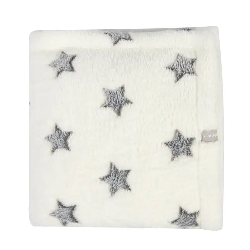 Frazada Cuna INFANTI con Estrellas Gris