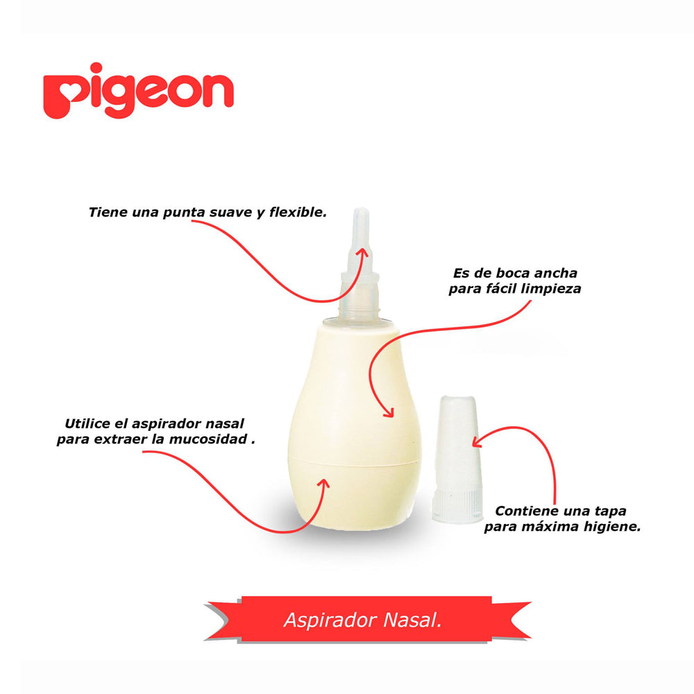 Aspirador Nasal PIGEON Nose Cleaner 0 meses+