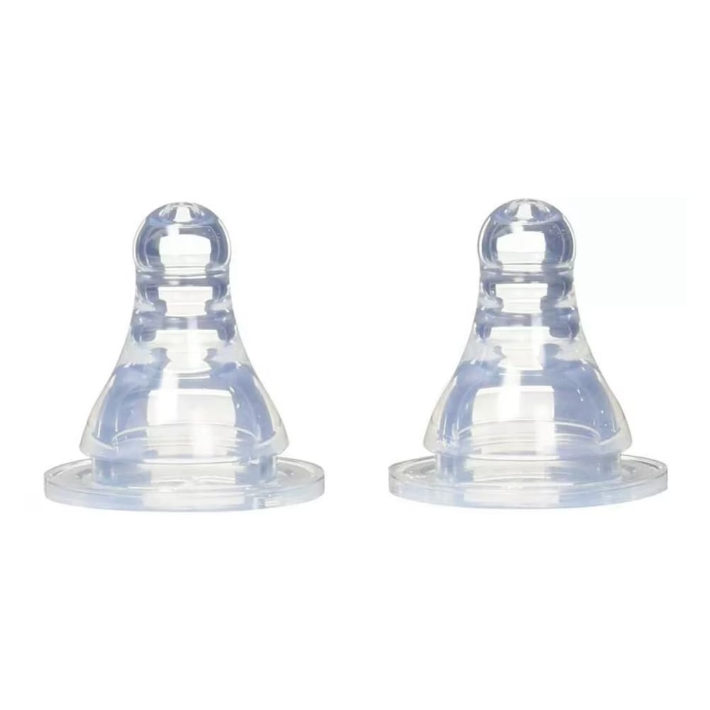 2 Tetinas de Silicona PIGEON Flexible -LL Boca Standard 12m+