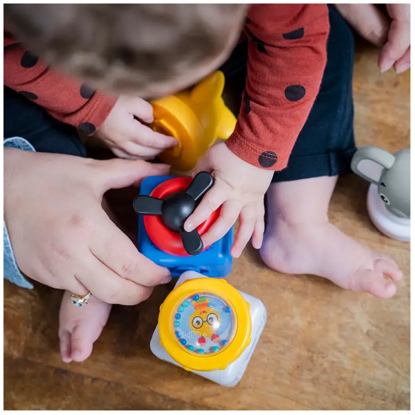Juego Didáctico Cubos Magnéticos BABY EINSTEIN Dive & Soar, 11 Piezas