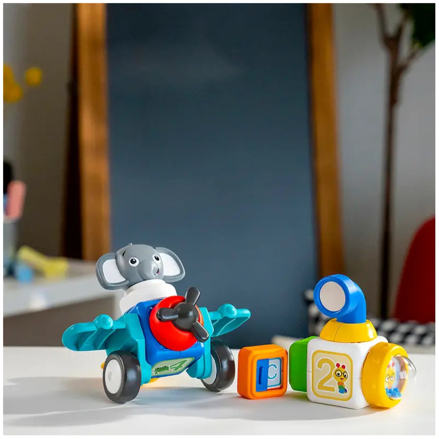 Juego Didáctico Cubos Magnéticos BABY EINSTEIN Dive & Soar, 11 Piezas