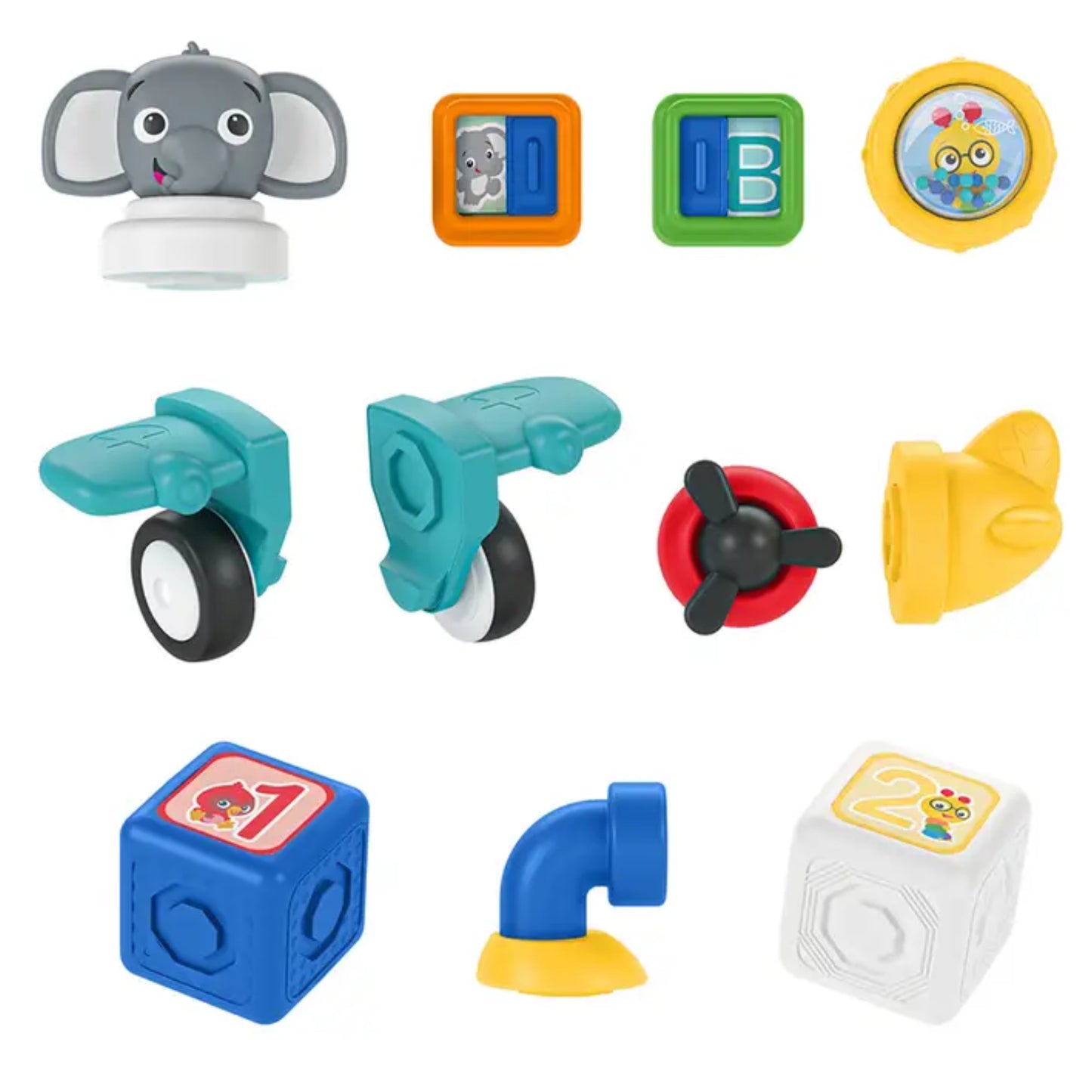 Juego Didáctico Cubos Magnéticos BABY EINSTEIN Dive & Soar, 11 Piezas